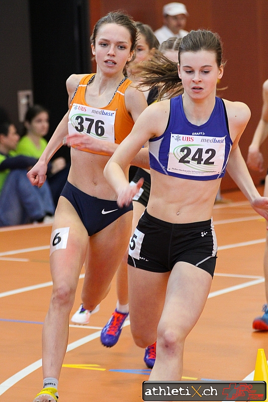 Antje Pfüller an der U18 EM